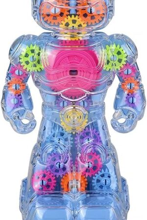 The Rhode Island Novelty 8.5" Light-Up Gear Robot