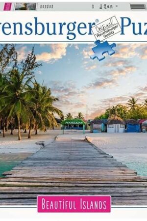 The Ravensburger Caribbean Island 1000 Piece Jigsaw Puzzle for Adults & Kids Age 12 Years Up