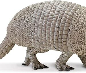 The Safari Ltd. Armadillo Figurine - Detailed 6.75" Plastic Model Figure - Fun Educational Play Toy for Boys, Girls & Kids Ages 18M+