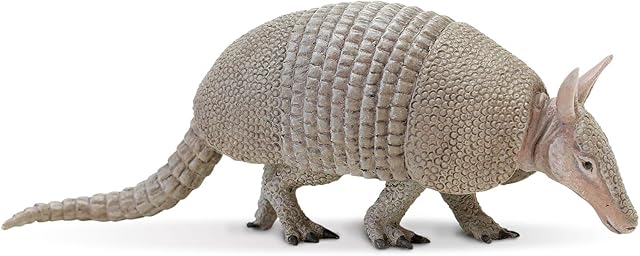 The Safari Ltd. Armadillo Figurine - Detailed 6.75" Plastic Model Figure - Fun Educational Play Toy for Boys, Girls & Kids Ages 18M+