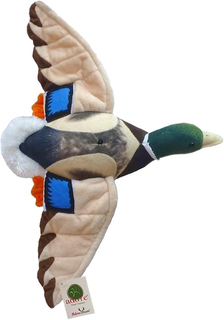 The Adore 18" Drake Mallard Duck Plush Stuffed Animal Walltoy Wall Mount