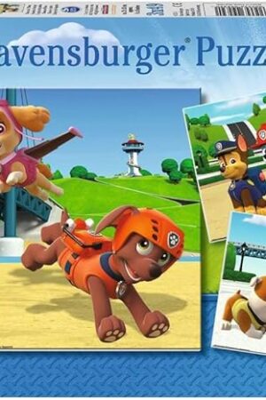 The Ravensburger Paw Patrol 3X 49pc Jigsaw Puzzles
