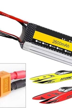 The Replacement Parts Accessories Apply in S011 Atomic Remote Control Speed Boat Brushless (2600mAh Battery)
