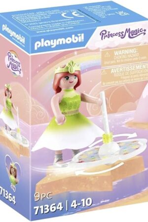 The Playmobil Rainbow Spinning Top with Princess
