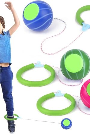 The PROLOSO Skip Ball Sports Swing Balls Set Ankle Toy for Kids Adults, Pack of 3