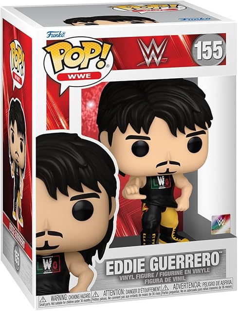 The Funko POP! WWE: Eddie Guerrero - Collectable Vinyl Figure - Gift Idea - Official Merchandise - for Kids & Adults - Sports Fans - Model Figure for Collectors and Display