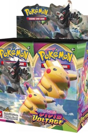 The POKEMON SAS4 VIVID VOLTAGE BOOSTER PACK