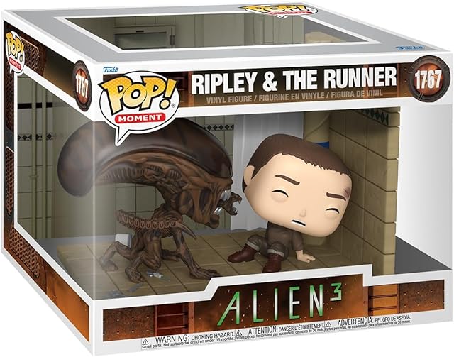 The Funko Pop Moment: Alien 3- Ellen Ripley & The Runner - Alien Classic - Collectable Vinyl Figure - Gift Idea - Official Merchandise - Toys for Kids & Adults - Sci-Fi Fans
