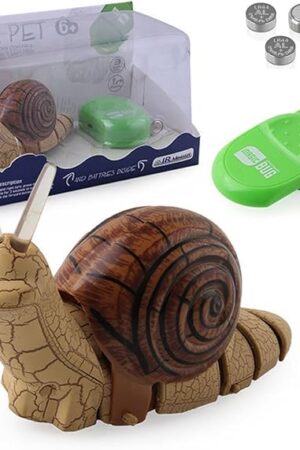 The RC Snail Toy Realistic IR Remote Control Insect Car Vehicle Electric Animal Toy for Kids’ Birthday