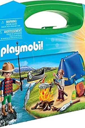 The Playmobil Camping Adventure Carry Case Building Set