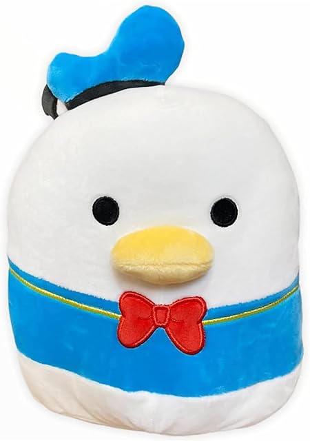 The Squishmallows Official Kellytoy Disney Characters Squishy Soft Stuffed Plush Toy Animal 5? inch (Donald Duck)