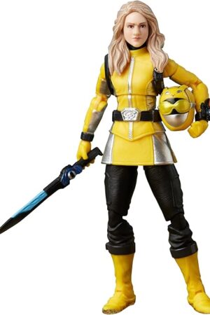 The Power Rangers Lightning Collection 6-Inch Beast Morphers Yellow Ranger Figure