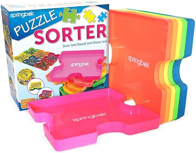 The Springbok's Puzzle Sorting Tray Set