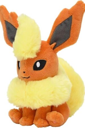 The Pokemon Center: Sitting Cuties: Flareon Plush # 136 - Generation 1-6 in