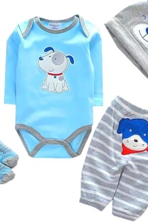 The Reborn Baby Dolls Clothes Accessories Outfit for 17-23 Inch Reborn Newborn Baby Doll Boy Clothing Set
