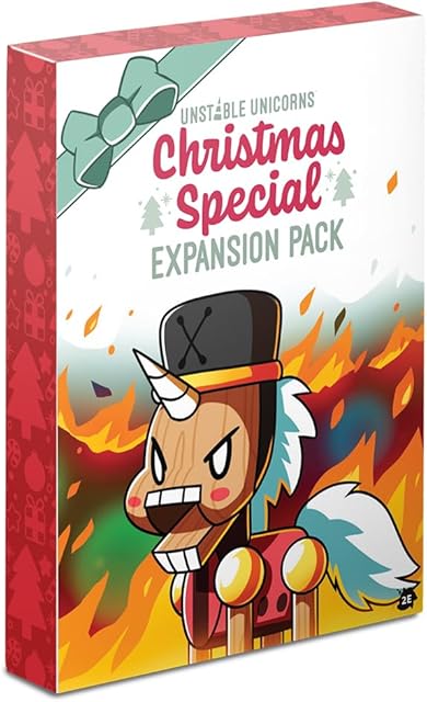 The Unstable Unicorns Christmas Special Expansion Pack - Great for Family Game Night