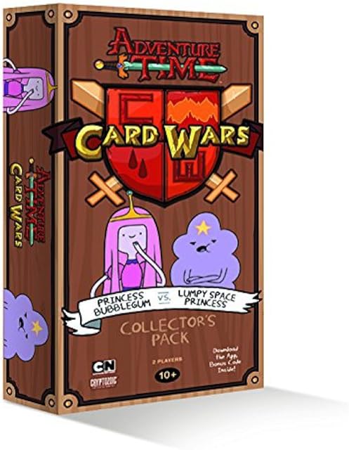 The Adventure Time Card Wars Princess Bubblegum vs Lumpy Space Princess