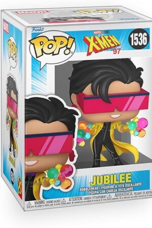 The Pop Marvel: X-Men '97 - Jubilee Vinyl Figure Bundled with Box Protector Compatible for Funko