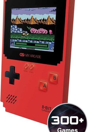 The Pixel Classic Handheld Arcade Gaming Device - Red