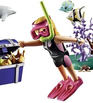 The Playmobil Treasure Diver Gift Set