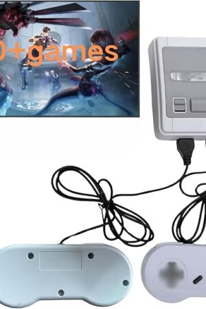 The Retro Game Console - Classic, Vintage, Mini Game Console for Kids and Adults, Retro Classic 620 Game Console, mit 2 Controllern, AV-Ausgang für TV