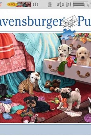 The Ravensburger Mischief Makers Large Format 300 Piece Jigsaw Puzzle | Premium Quality | Unique Piece Shape | Fun Group Activity | Perfect for Adults and Kids