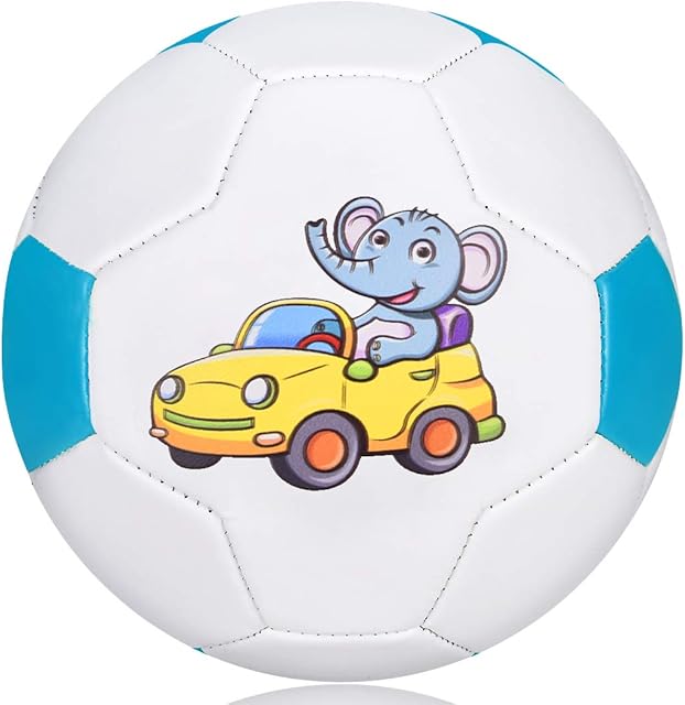 The Wisdom Leaves Mini Soccer Ball for Kids/Toddlers,Small Soccer Balls Size 1.5,Baby Toy Ball for Indoor and Outdoor Play Games,Soft and Lightweight(160g)