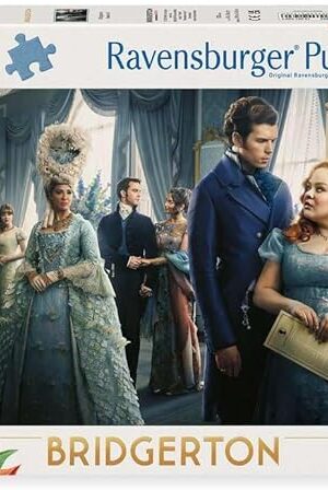 The Ravensburger Bridgerton Season 3 500 Piece Jigsaw Puzzle | Captivating Regency Era Design | Elegant Imagery | Sustainable FSC Certified Materials