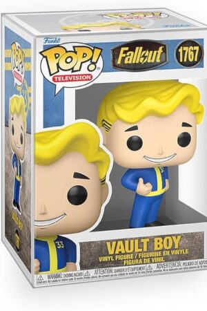 The Pop TV: Fallout - Vault Boy Vinyl Figure Bundled with Box Protector Compatible for Funko