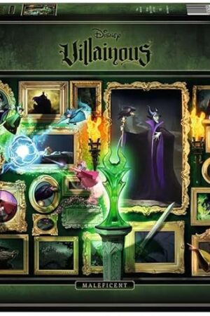 The Ravensburger Disney Villainous Maleficent Jigsaw Puzzle - 1000 Unique Pieces | Anti-Glare Surface | Ideal for Adults for Puzzle Enthusiasts