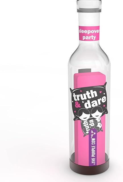 The Sleepover Party Truth & Dare Card Game. The Perfect Party Starter. Get to Know Your Friends for Real and Have Fun with Silly Dares. This Game has Been Tamed. Great for Slumber Parties&sleepovers