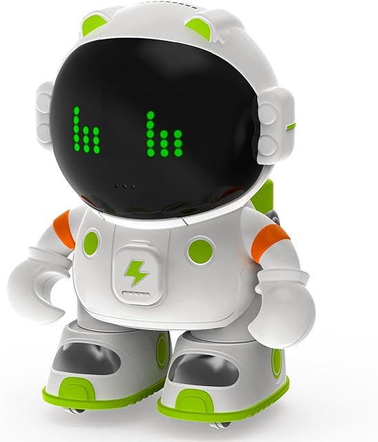 The REMOKING Robot Toys, Educational Toys Robotics for Kids,Sing,Dance,Touch and Voice Control,Speak Like You,Great Toy Robot Gifts for Kids Toddlers Boys Girls 3 4 5 6 7 8 Years and up