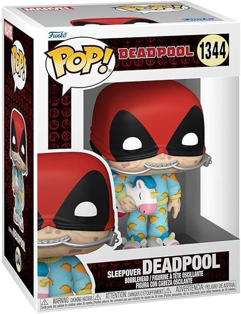 The Funko POP! Marvel: Deadpool - Sleepover Party Guest - Collectable Vinyl Figure - Gift Idea - Official Merchandise - for Kids & Adults - Marvel Fans - Model Figure for Collectors and Display