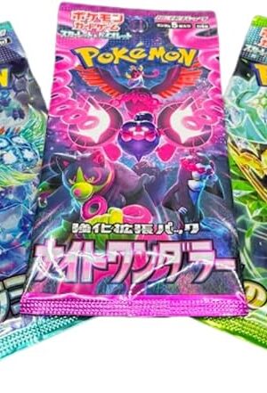 The Random Pokemon Japanese Booster Pack Lot of 3