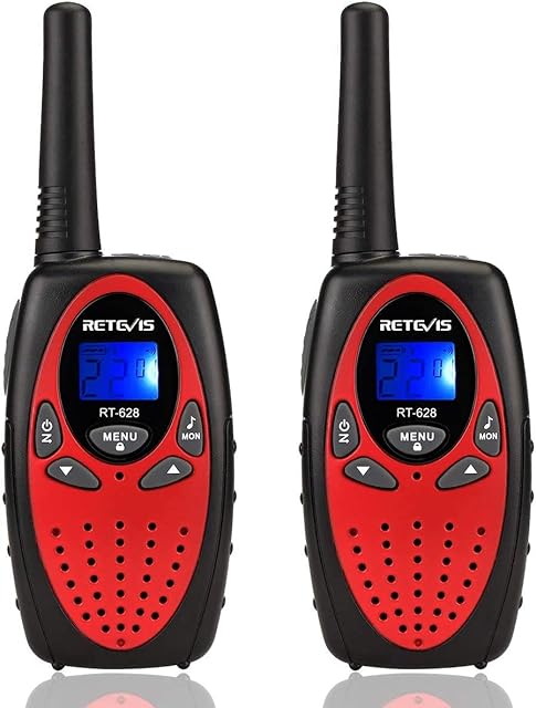 The Retevis RT628 Walkie Talkies for Kids,Toys Gifts for 6-12 Years Old Boys Girls,Long Range 2 Way Radio 22CH VOX,Birthday Gift,Family Walkie Talkie for Camping Hiking Indoor Outdoor