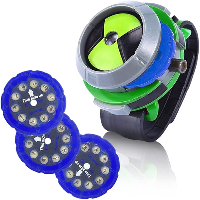 The Ben 10 Alien Force Action Figures, Mysterious Projection Model Toy for Kids Party Supplies