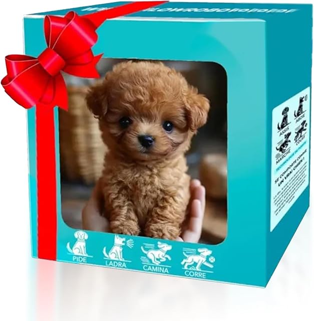 The 2025 New AI Robot Dog - Smart Realistic Robotic Puppy That Acts Like a Real Dog, Interactive Robotic Pet That Sits, Barks, Walks & Runs Tail Wagging Like a Real Dogs