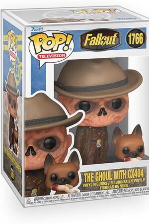 The Pop TV: Fallout - The Ghoul with CX404 Vinyl Figure Bundled with Box Protector Compatible for Funko