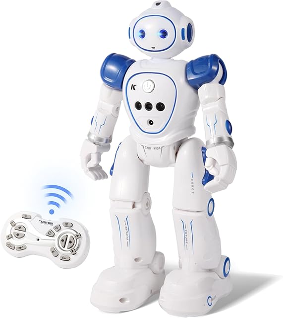 The Robots Toy for Kids with Wireless Remote Control and Gesture Sensing, Programmable Walking Singing and Dancing Robots, Birthday Gifts for Kids Aged 3 4 5 6 7 8 9 Year Old