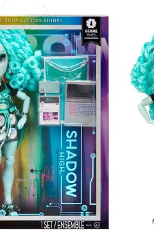 The Rainbow High Shadow High Berrie - Blue Fashion Doll. Fashionable Outfit & 10+ Colorful Play Accessories. Great Gift for Kids 4-12 Years Old & Collectors