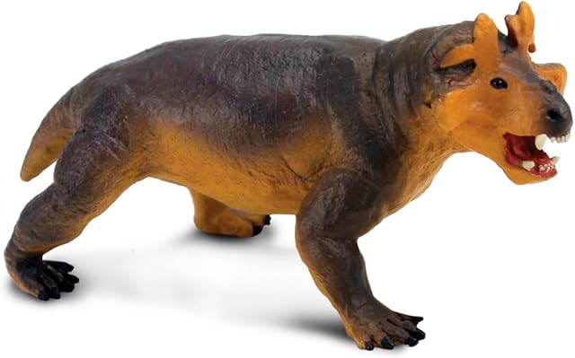 The Safari Ltd. Estemmenosuchus Figurine - Detailed 4.5" Model Figure - Educational Toy for Boys, Girls, and Kids Ages 3+