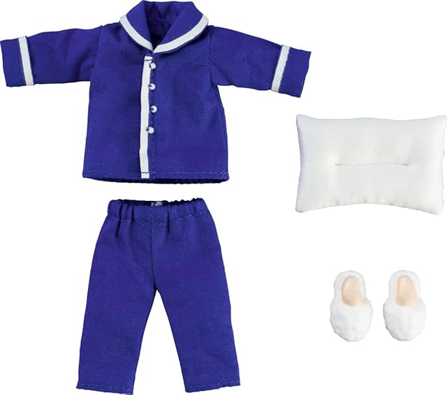The Good Smile Company Nendoroid Doll Outfit Set: Pajamas (Navy), Doll Accessory, Small