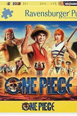The Ravensburger One Piece 500 Piece Jigsaw Puzzle for Teens and Casual Puzzlers | Unique Piece Design Ideal for Family Bonding and Relaxation