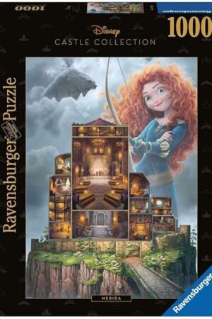The Ravensburger Disney Castle Collection: Merida 1000 Piece Jigsaw Puzzle for Adults | Unique Softclick Technology | Vibrant, Glare-Free Imagery | Perfect for Relaxation & Bonding Time