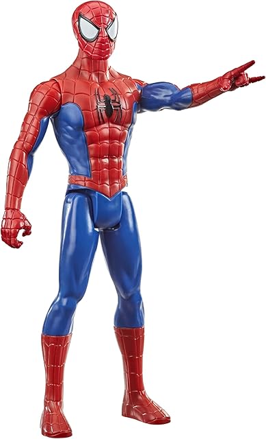 The Marvel Titan Hero Series Spider-Man 12-Inch Action Figure with Fx Port