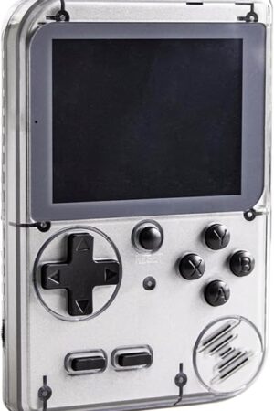 The Retro Mini Game Machine with 400 Classical FC Games Handheld Game Console 2.8-Inch Color Screen Support for TV Output , Presents Birthday for Kids, Adults (Gray)