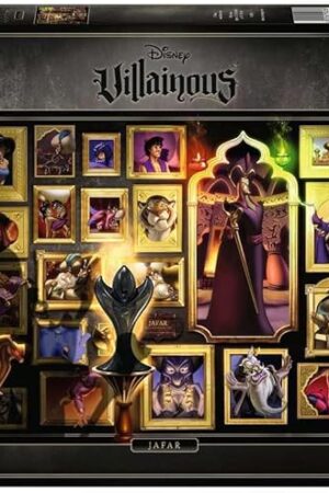 The Ravensburger Disney Villainous Jafar 1000 Piece Jigsaw Puzzle for Adults – Every Piece is Unique, Softclick Technology Means Pieces Fit Together Perfectly, Multicoloured (15023)