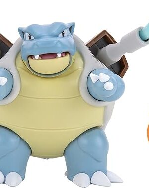 The Pokémon Pokémon Battle Figure 2 Pack Blastoise & Charmander - 4.5-inch Blastoise, 2-inch Charmander- Toys for Kids Fans - Amazon Exclusive
