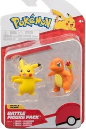 The Pokémon - Battle Figure 2 PK Charmander and Pikachu - (PKW2852)