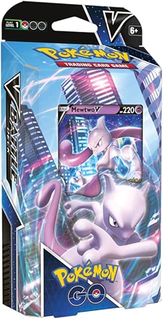 The Pokemon Cards GO Mewtwo V Battle Deck
